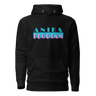 Miami Vice Anik & Florian Podcast Logo Hoodie in Black on Front for JonAnik.com