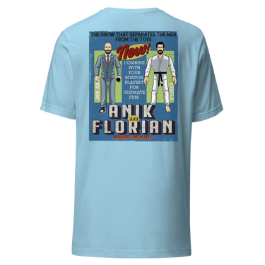 Jon Anik & Kenny Florian Podcast Logo Boston Playset Toys Back in Ocean Blue