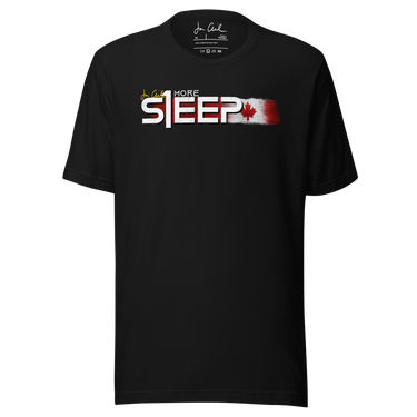 One More Sleep Jon Anik Canada Dark Tee