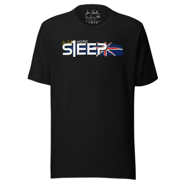 One More Sleep Jon Anik UK Dark Tee