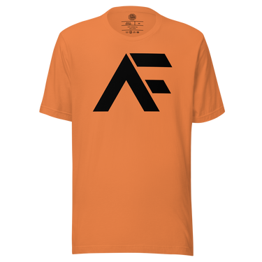 Jon Anik & Kenny Florian UFC Podcast presented by Draft Kings AF Monogram Black T-Shirt in Burnt Orange