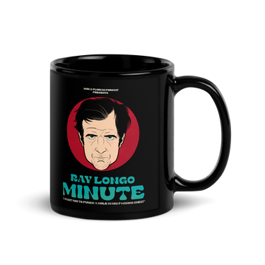 AF Ray Longo Minute Black Mug