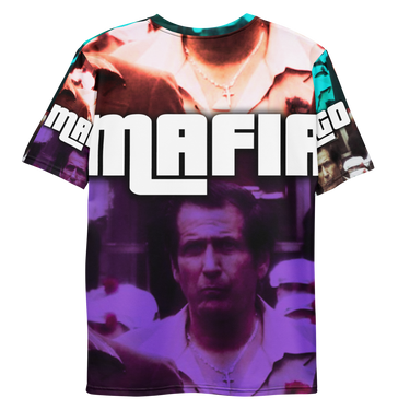 Jon Anik & Kenny Florian UFC Podcast presented by Draft Kings Ray Longo Mafia print t-shirt front