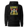 Kenflo Wolverine Jon Anik & Kenny Florian UFC Podcast Hoodie in Black for JonAnik.com