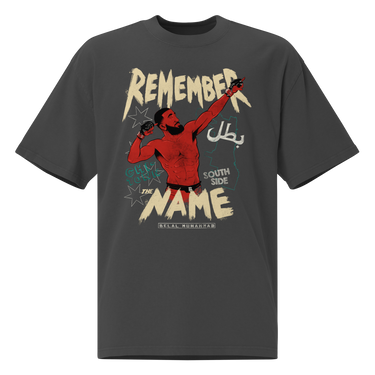 Remember the Name Belal Muhammad Oversized Tee