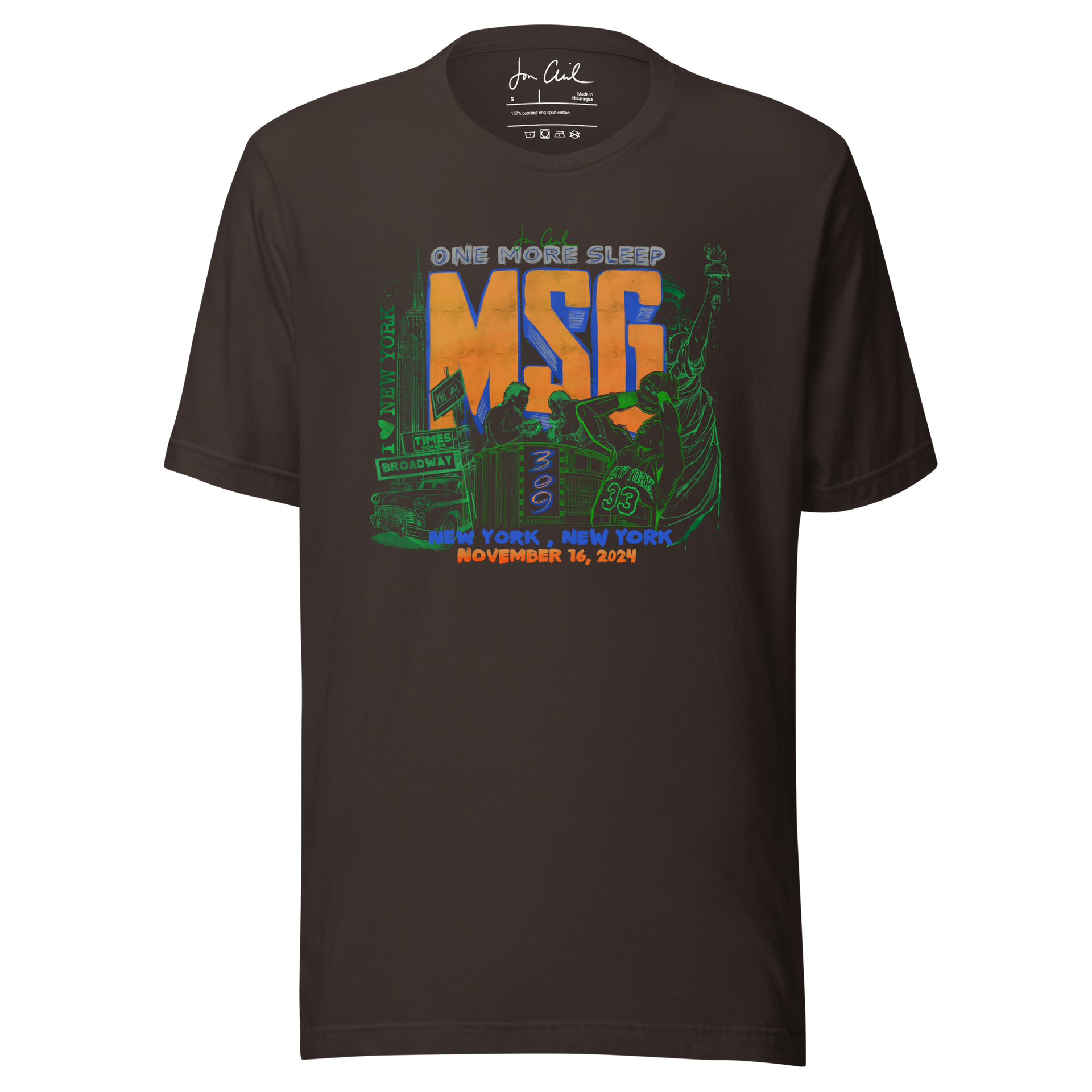 unisex-staple-t-shirt-brown-
